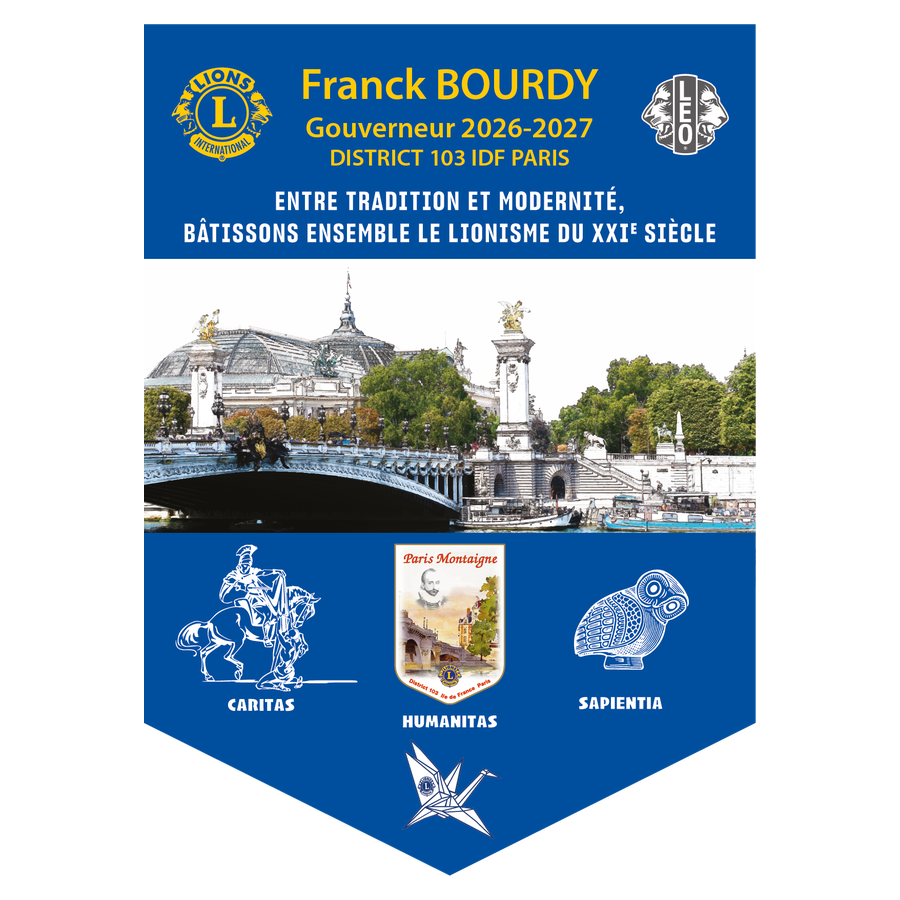 Fanion Franck BOURDY