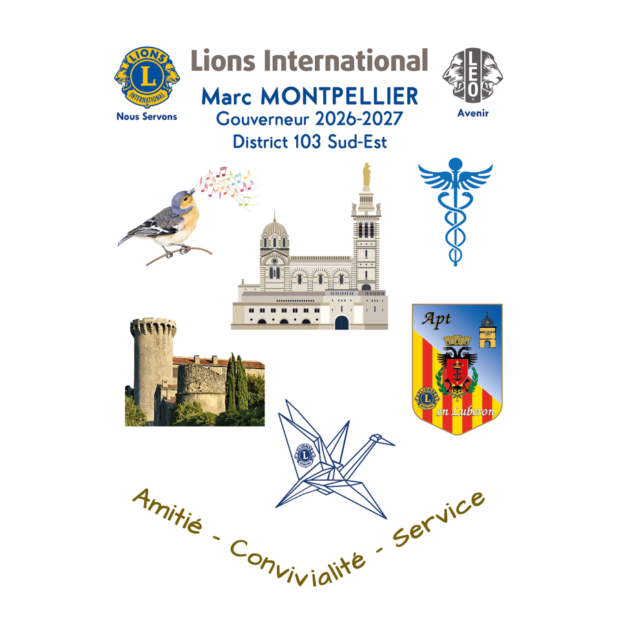 Fanion Marc MONTPELLIER